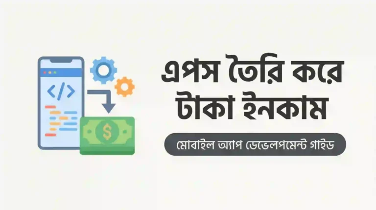 এপস তৈরি করে ইনকাম